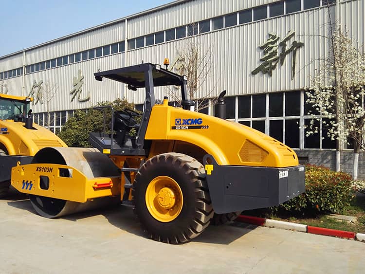 XCMG 10 ton XS103H road wheel roller for sale